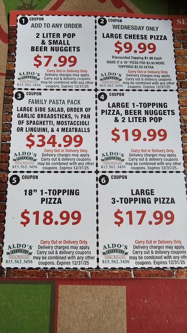 Aldo's Pizzeria and The Red Brick Pub